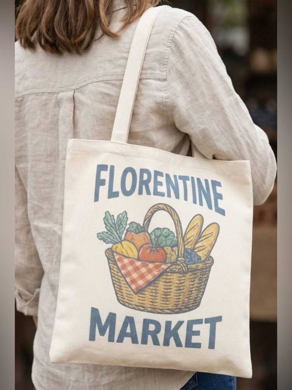 ♥️Hello Gorgeous! Fame Florentine Market Tote Bag
